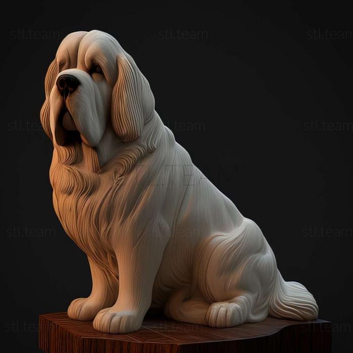 3D модель Ландсир собака (STL)